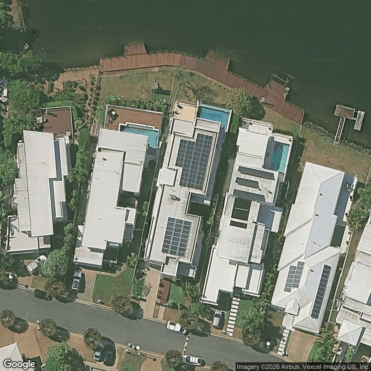 Aerial view of 9 Nicklaus Court, Merrimac QLD 4226