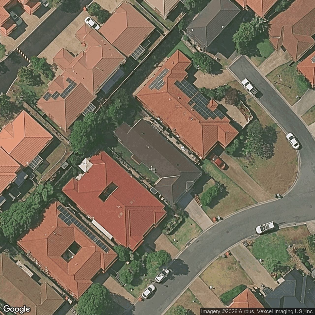 Aerial view of 5 Entry Drive, Merrimac QLD 4226