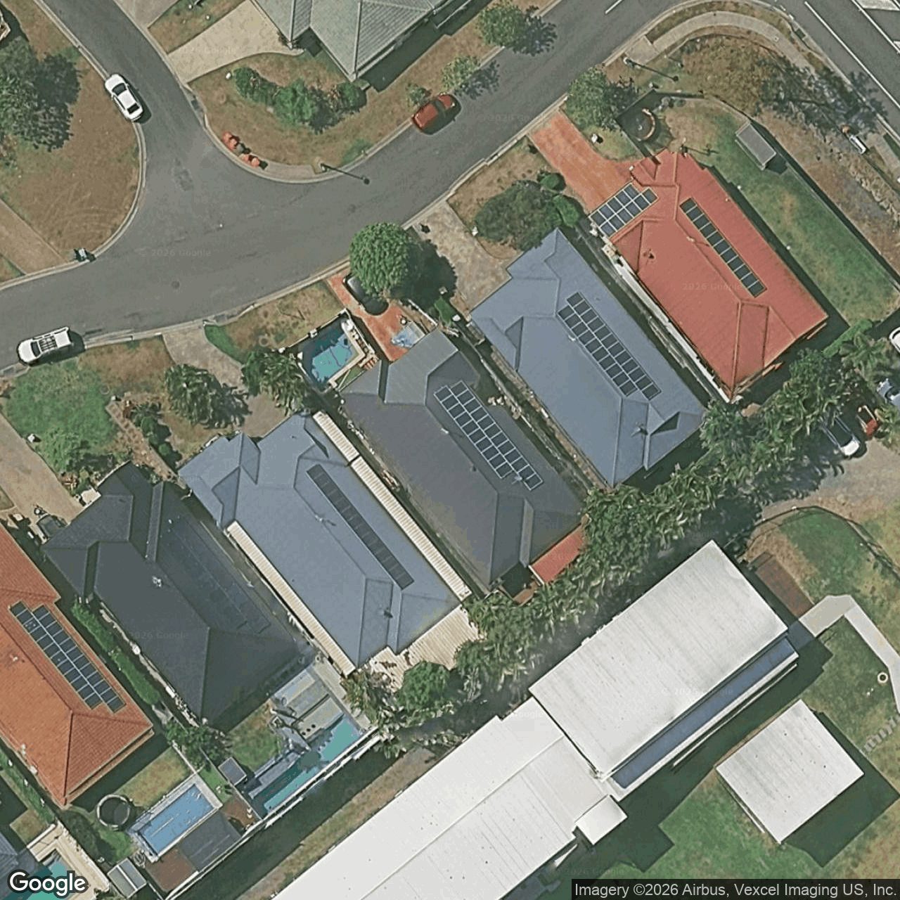 Aerial view of 6 Entry Drive, Merrimac QLD 4226