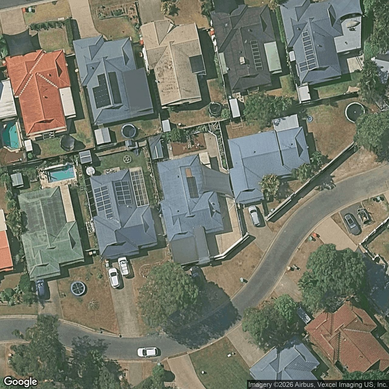 Aerial view of 24 County Lane, Merrimac QLD 4226