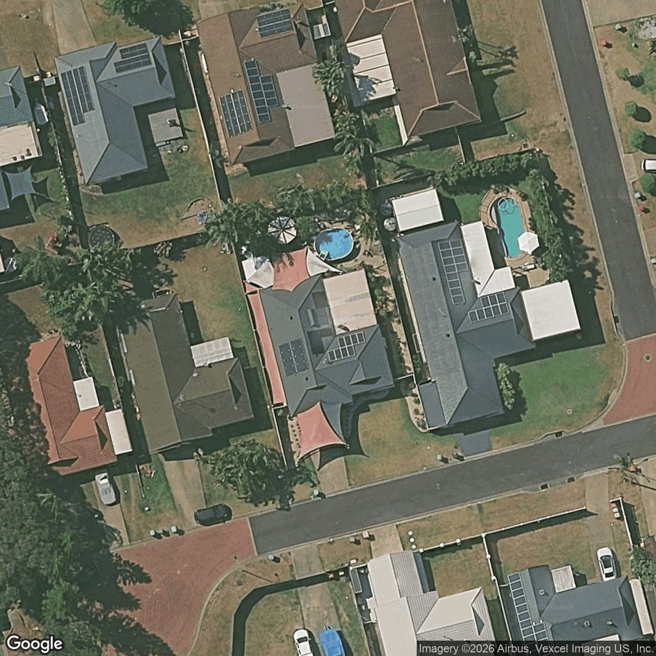 Aerial view of 6 Nisbet Place, Merrimac QLD 4226
