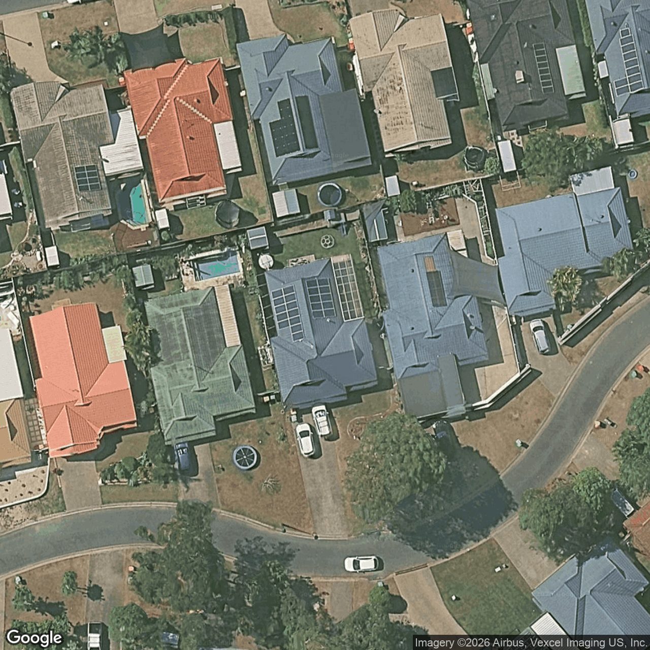 Aerial view of 22 County Lane, Merrimac QLD 4226