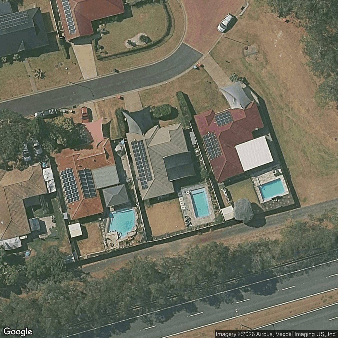 Aerial view of 15 Nisbet Place, Merrimac QLD 4226