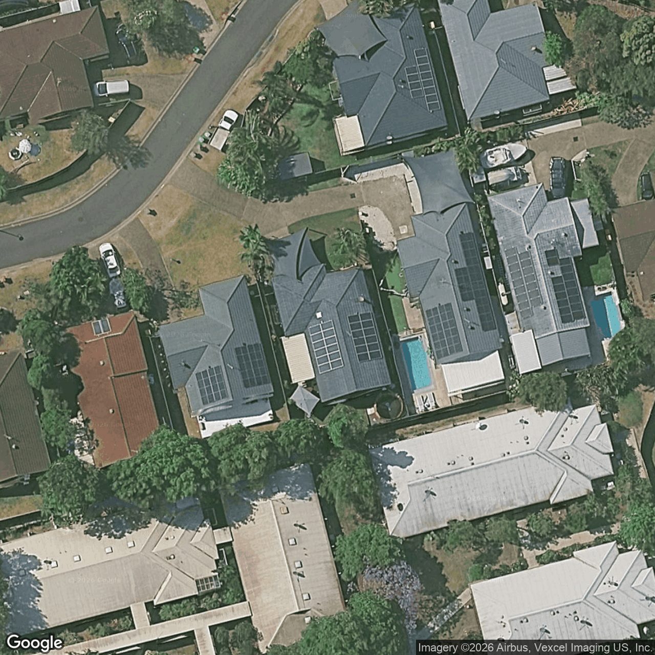 Aerial view of 25 Crelga Court, Merrimac QLD 4226