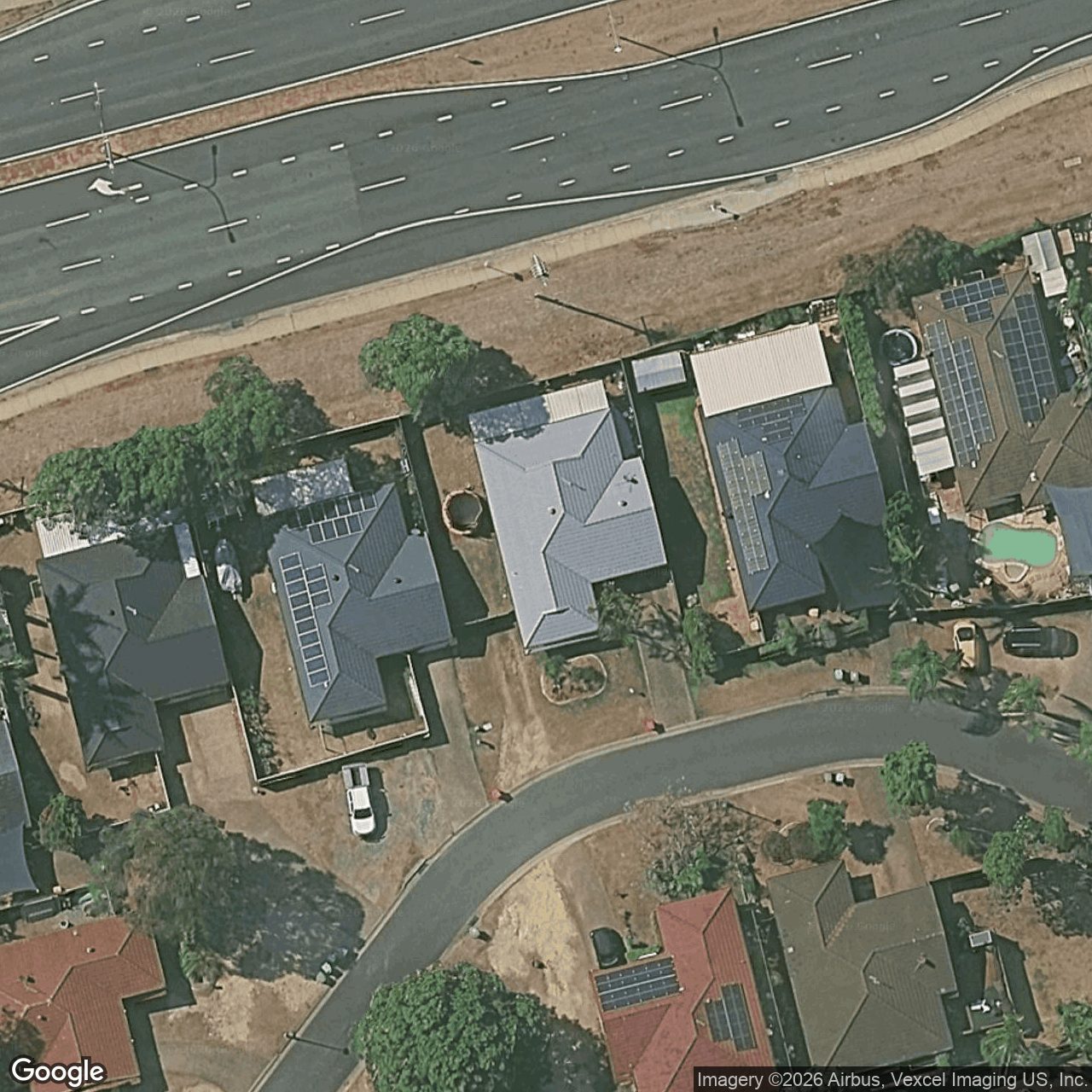 Aerial view of 10 Crelga Court, Merrimac QLD 4226