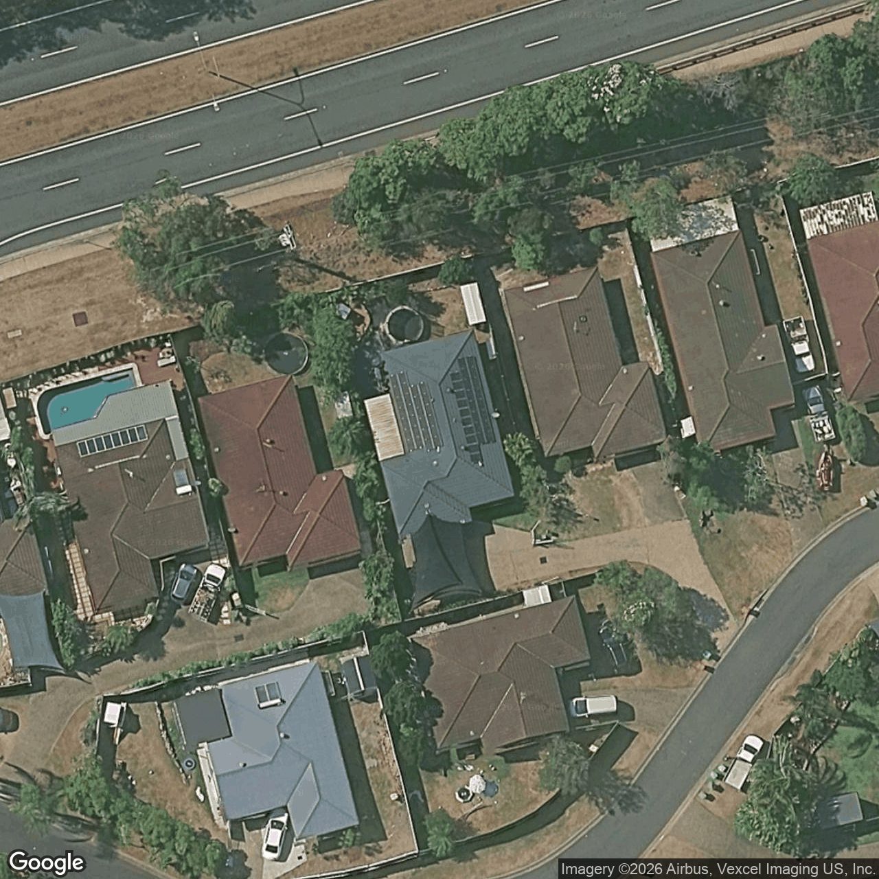 Aerial view of 24 Crelga Court, Merrimac QLD 4226