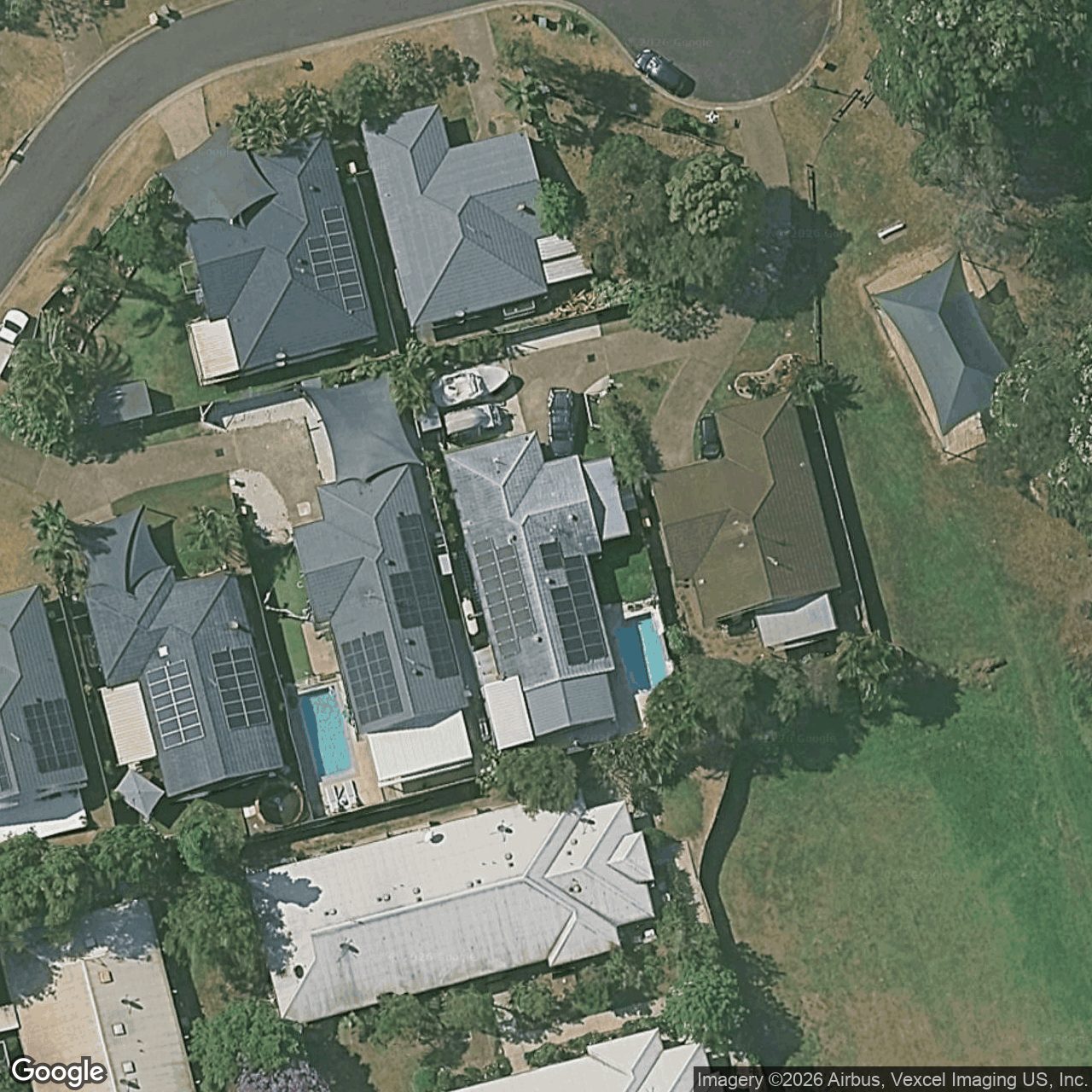 Aerial view of 33 Crelga Court, Merrimac QLD 4226