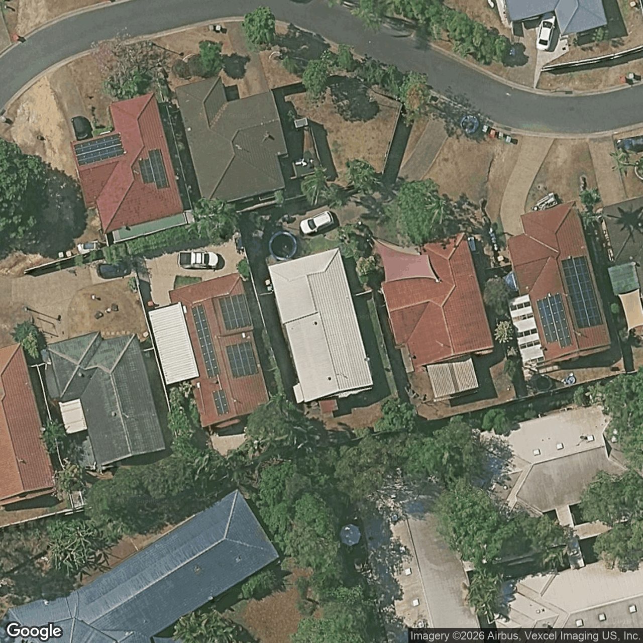 Aerial view of 13 Crelga Court, Merrimac QLD 4226
