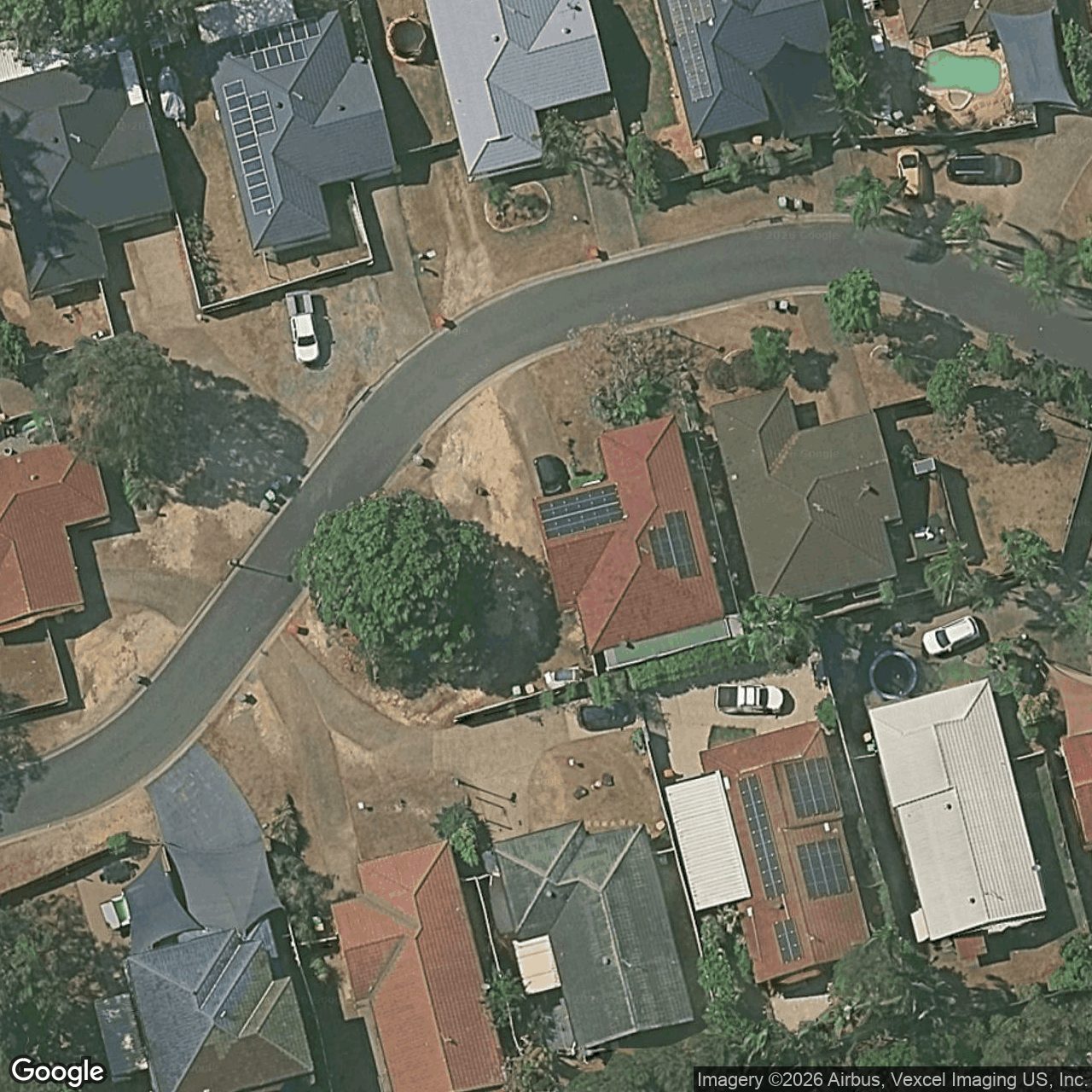 Aerial view of 9 Crelga Court, Merrimac QLD 4226