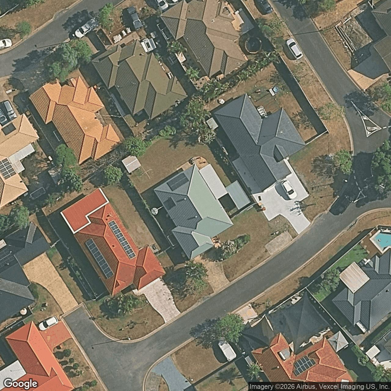 Aerial view of 3 Talgai Place, Merrimac QLD 4226