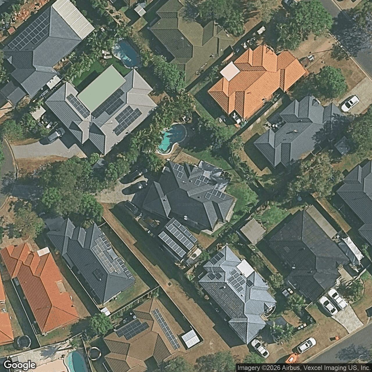 Aerial view of 26 Dunedin Close, Merrimac QLD 4226