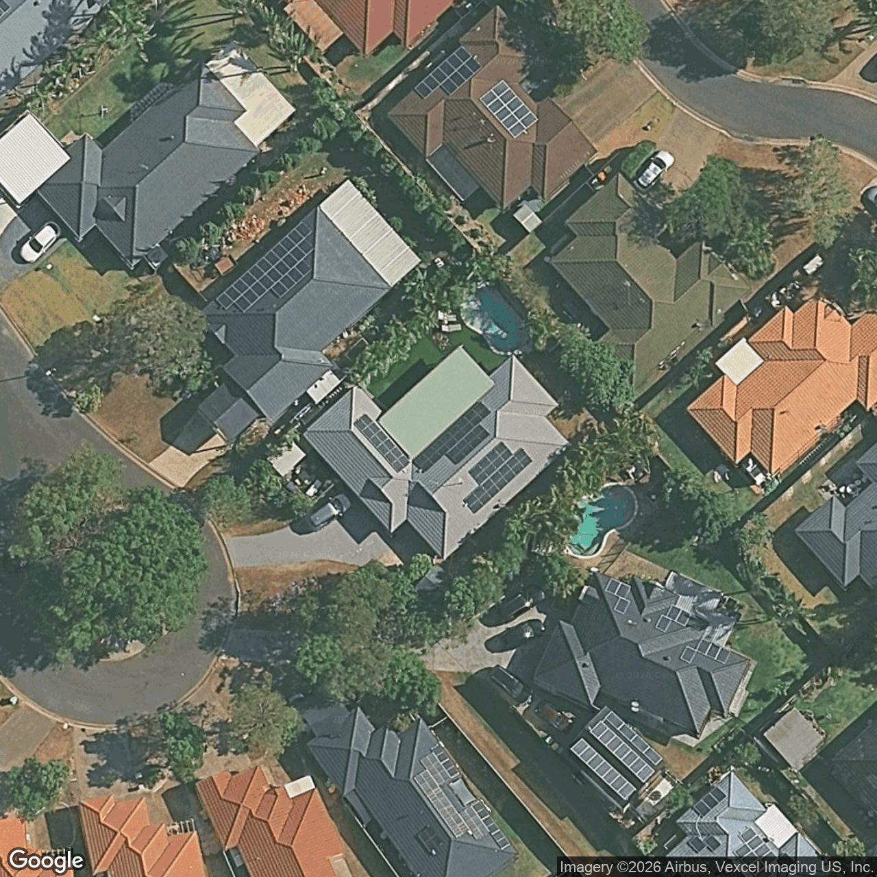 Aerial view of 24 Dunedin Close, Merrimac QLD 4226