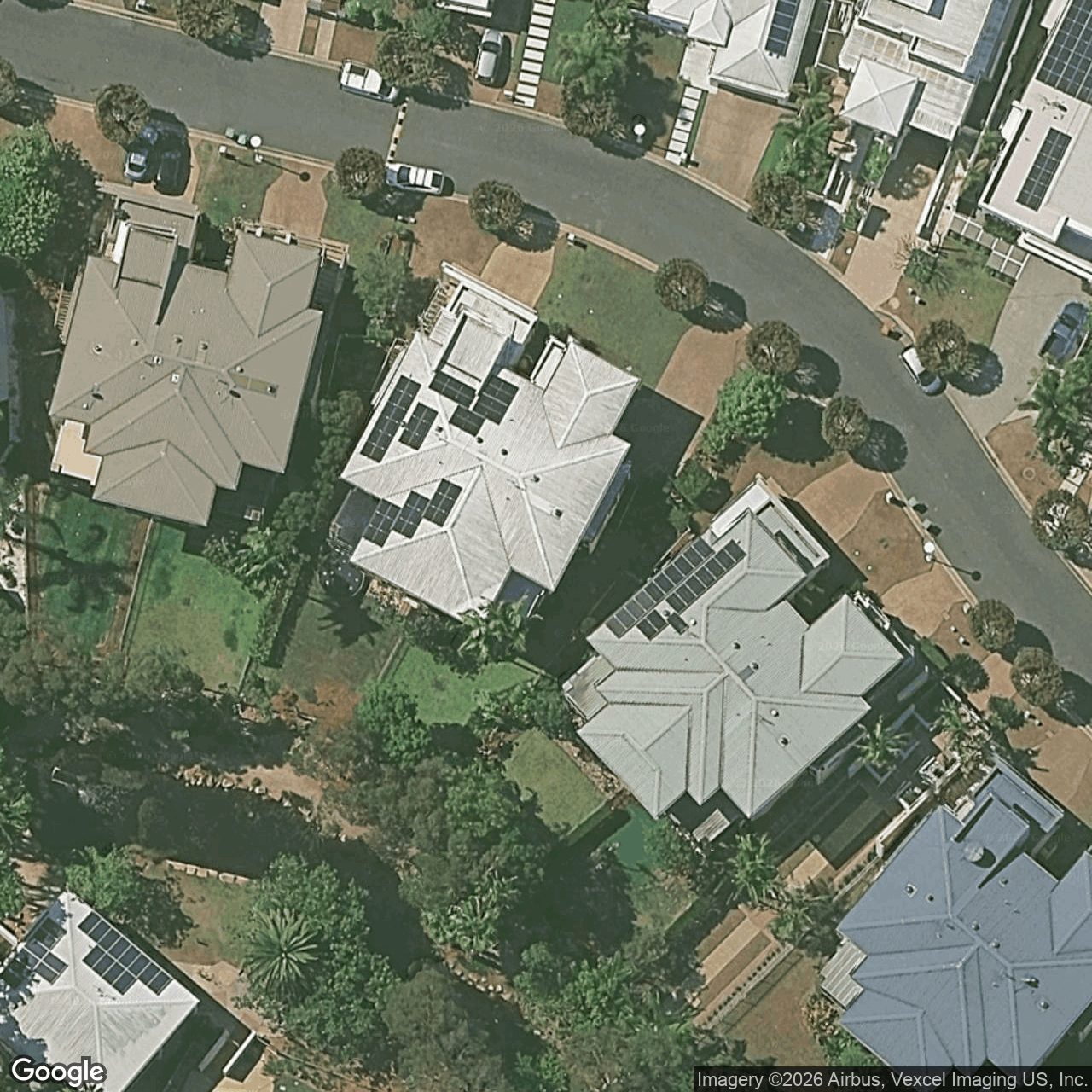 Aerial view of 58 Nicklaus Court, Merrimac QLD 4226