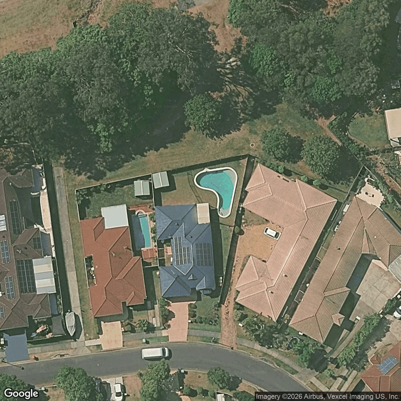 Aerial view of 28A Merrilaine Crescent, Merrimac QLD 4226