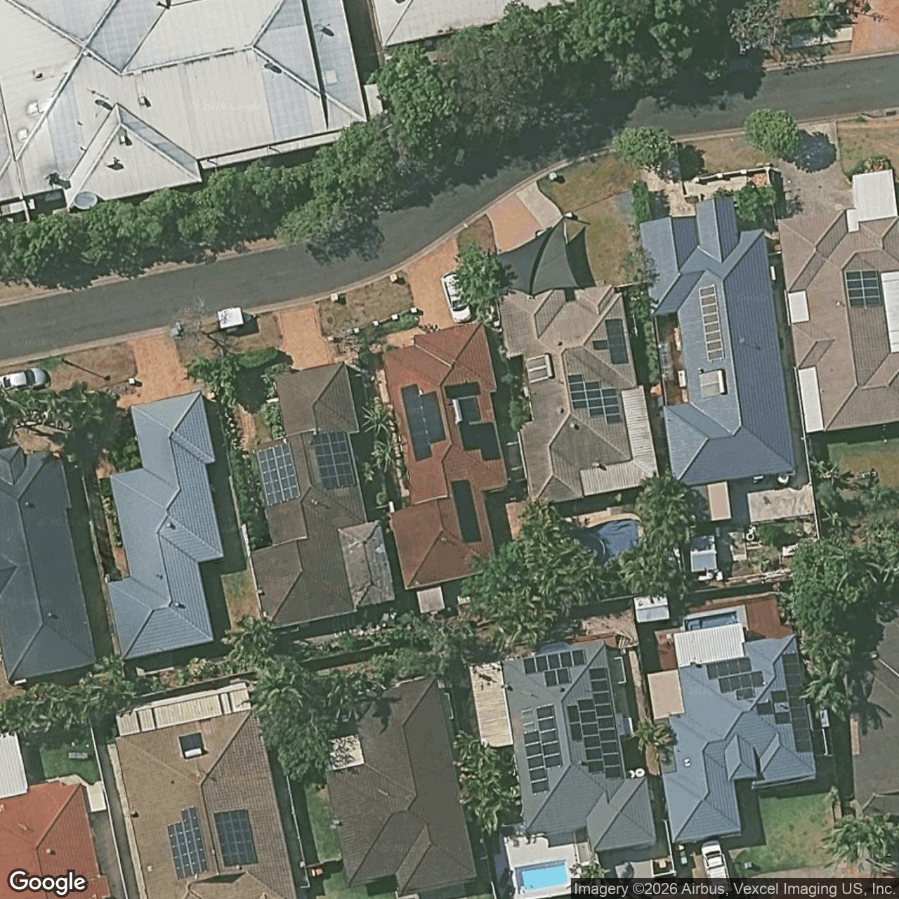 Aerial view of 13 Merrilaine Crescent, Merrimac QLD 4226