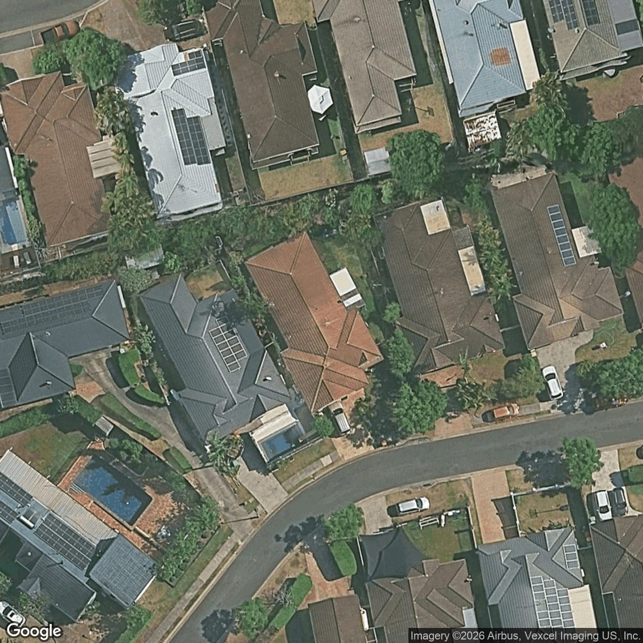 Aerial view of 10 Angelia Lane, Merrimac QLD 4226