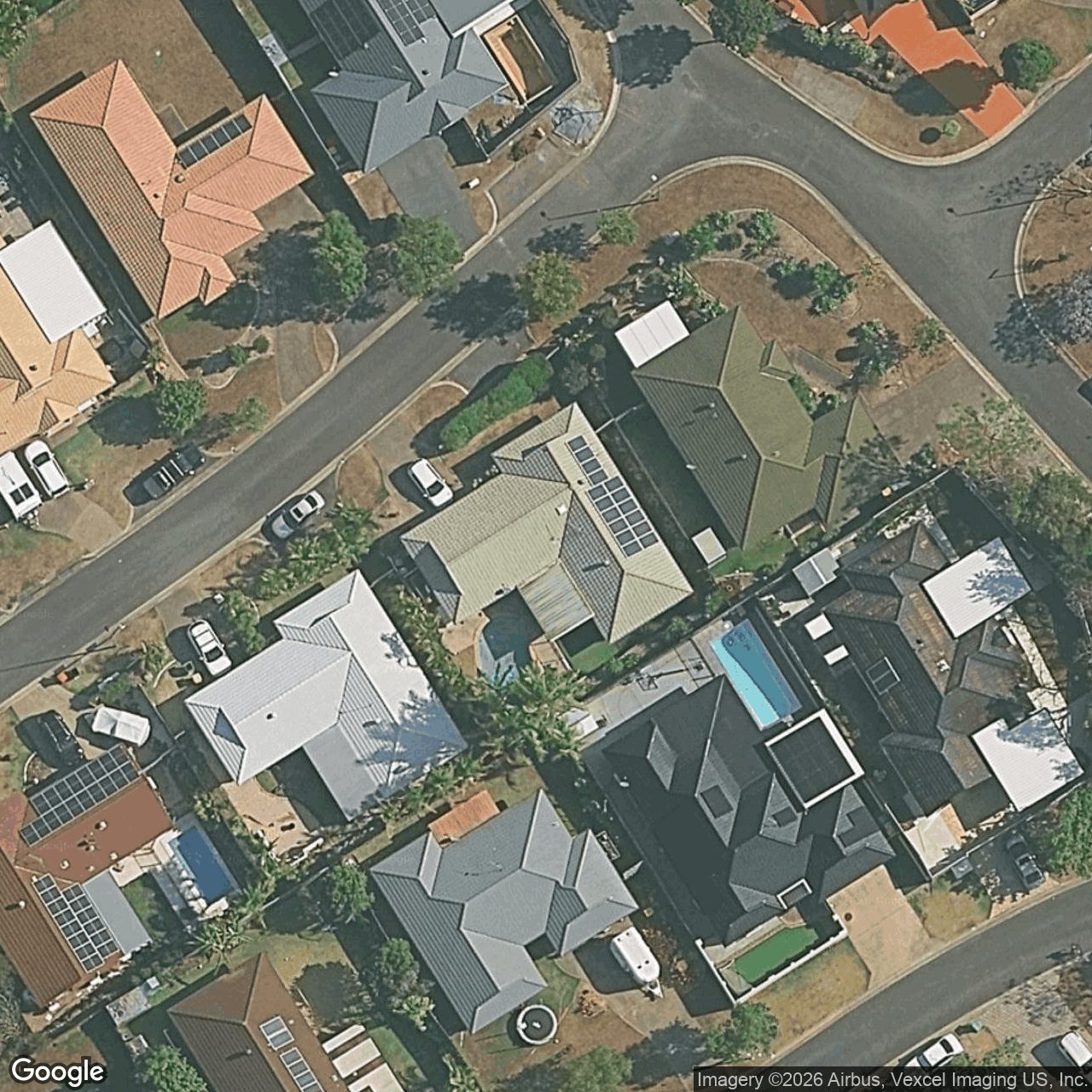 Aerial view of 6 Sunnybrae Close, Merrimac QLD 4226
