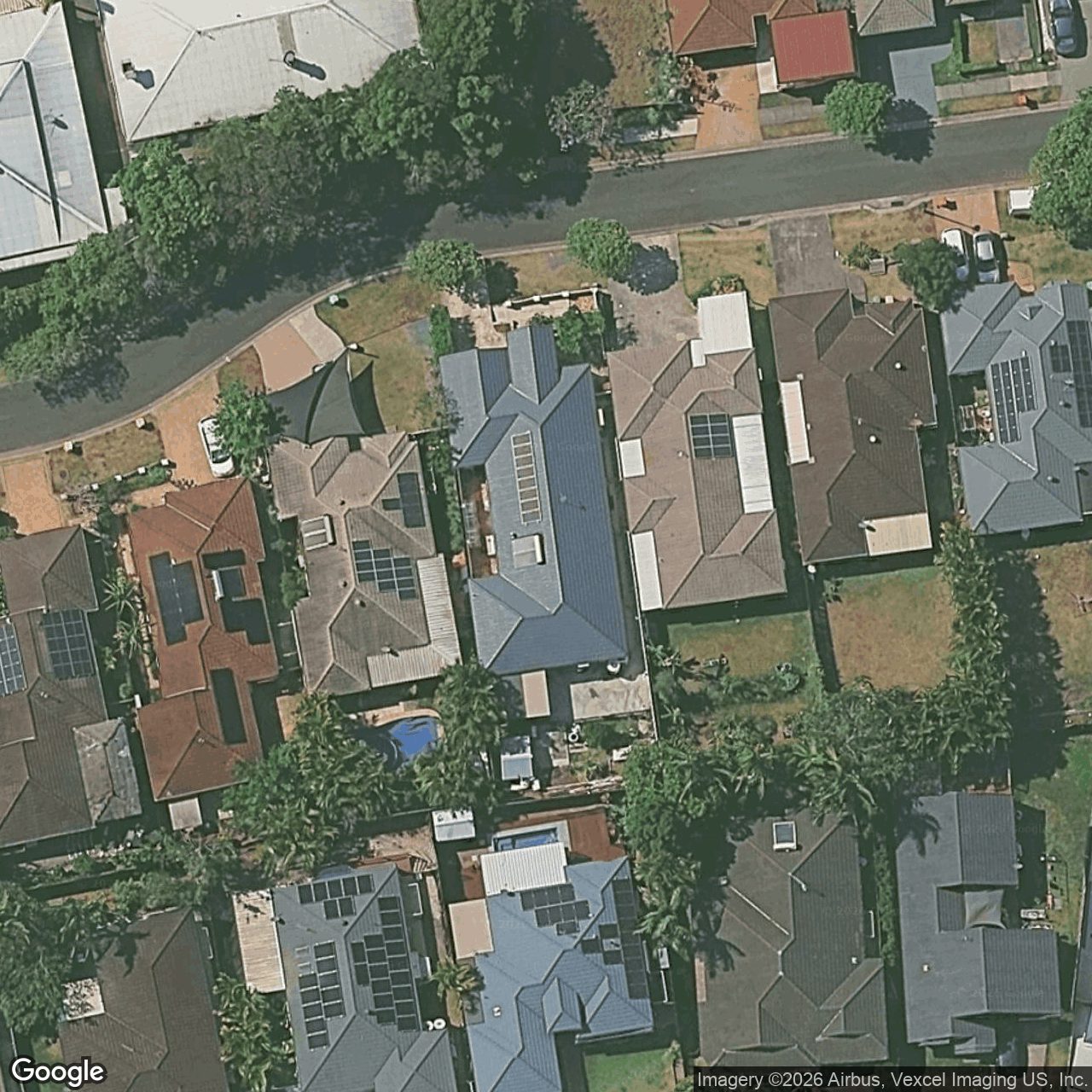 Aerial view of 17 Merrilaine Crescent, Merrimac QLD 4226