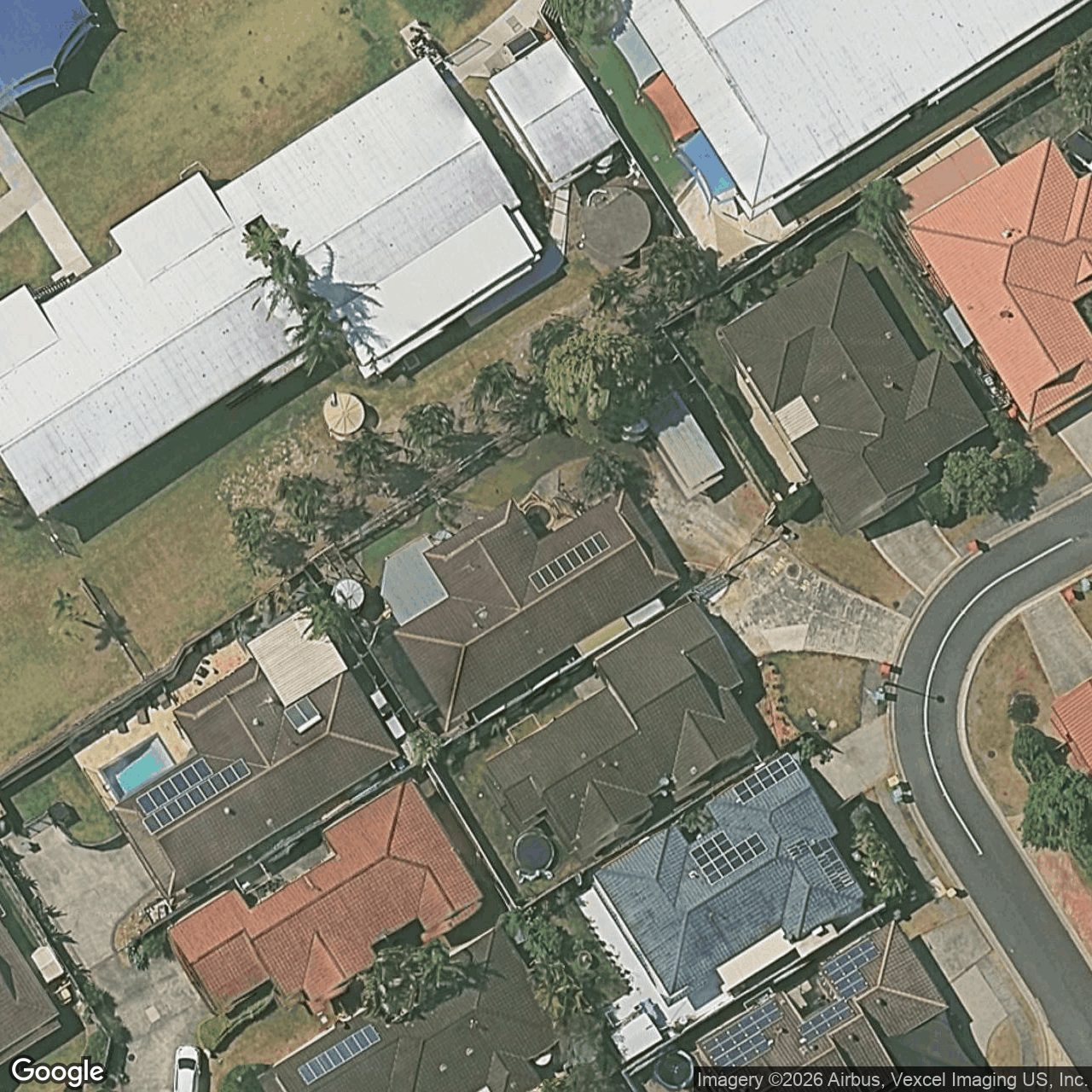 Aerial view of 9 Griffon Street, Merrimac QLD 4226