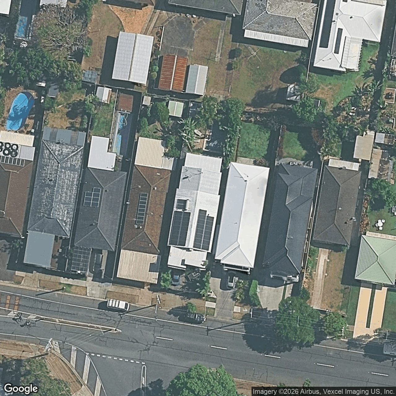 Aerial view of 27 Bardon Avenue, Miami QLD 4220