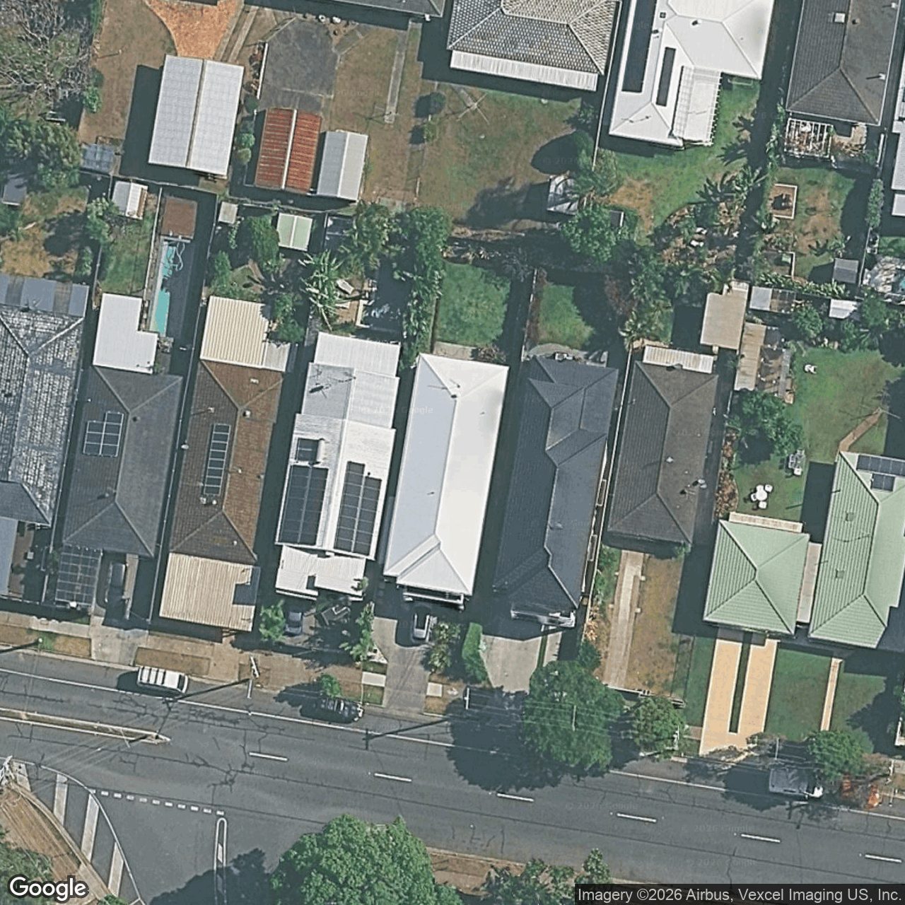 Aerial view of 25 Bardon Avenue, Miami QLD 4220