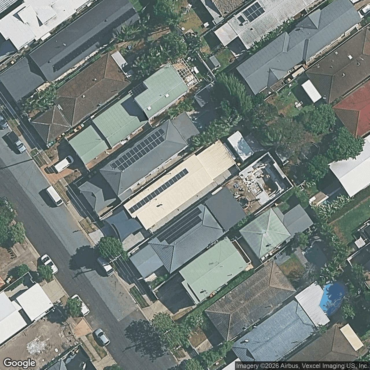 Aerial view of 11 Chainey Avenue, Miami QLD 4220
