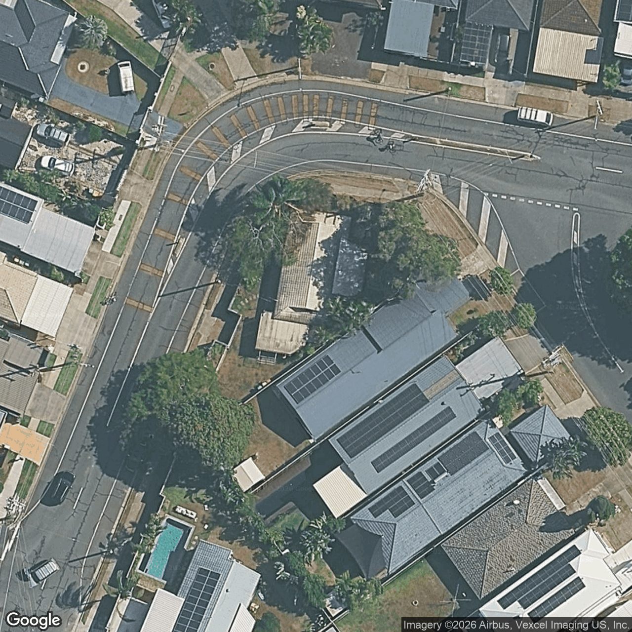 Aerial view of 176 Nobby Parade, Miami QLD 4220