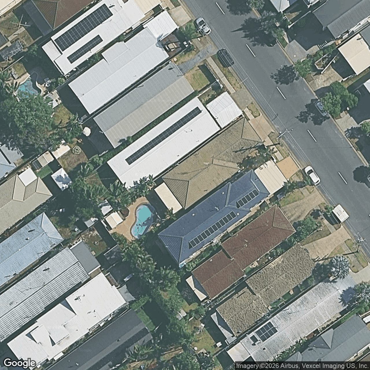 Aerial view of 92 Nobby Parade, Miami QLD 4220
