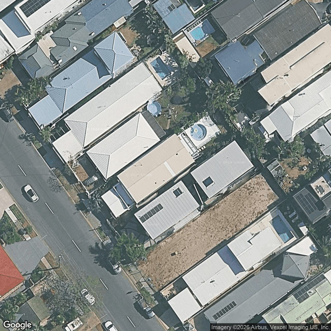 Aerial view of 115 Nobby Parade, Miami QLD 4220