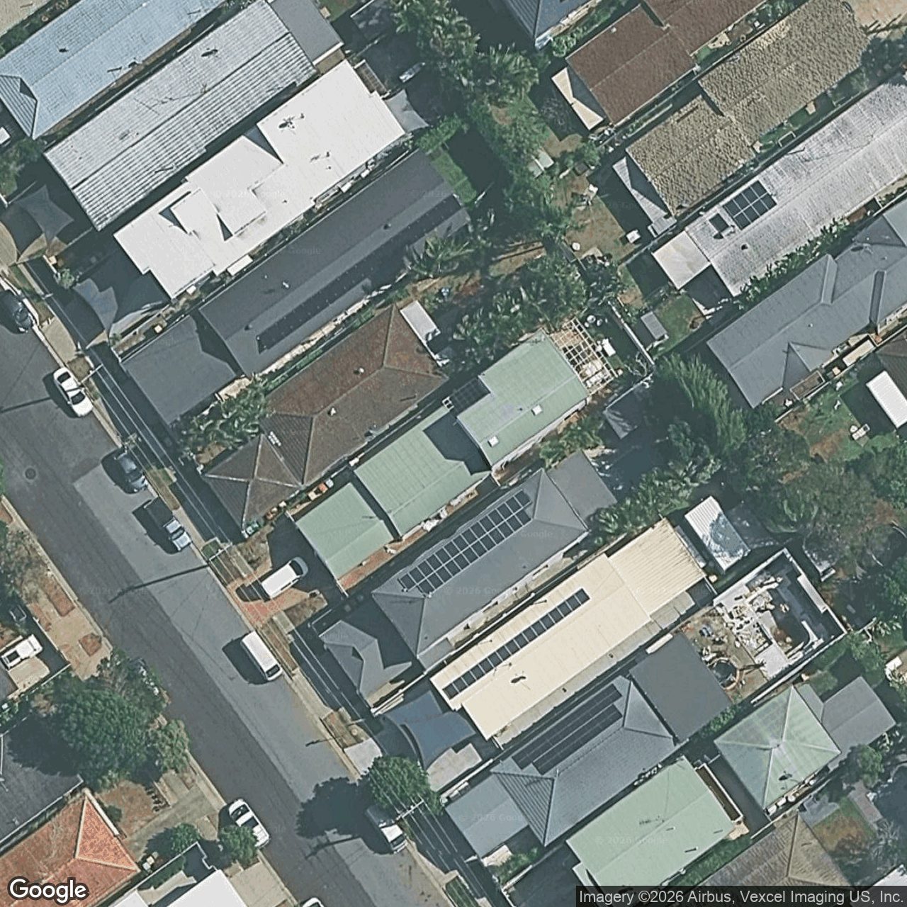 Aerial view of 15 Chainey Avenue, Miami QLD 4220