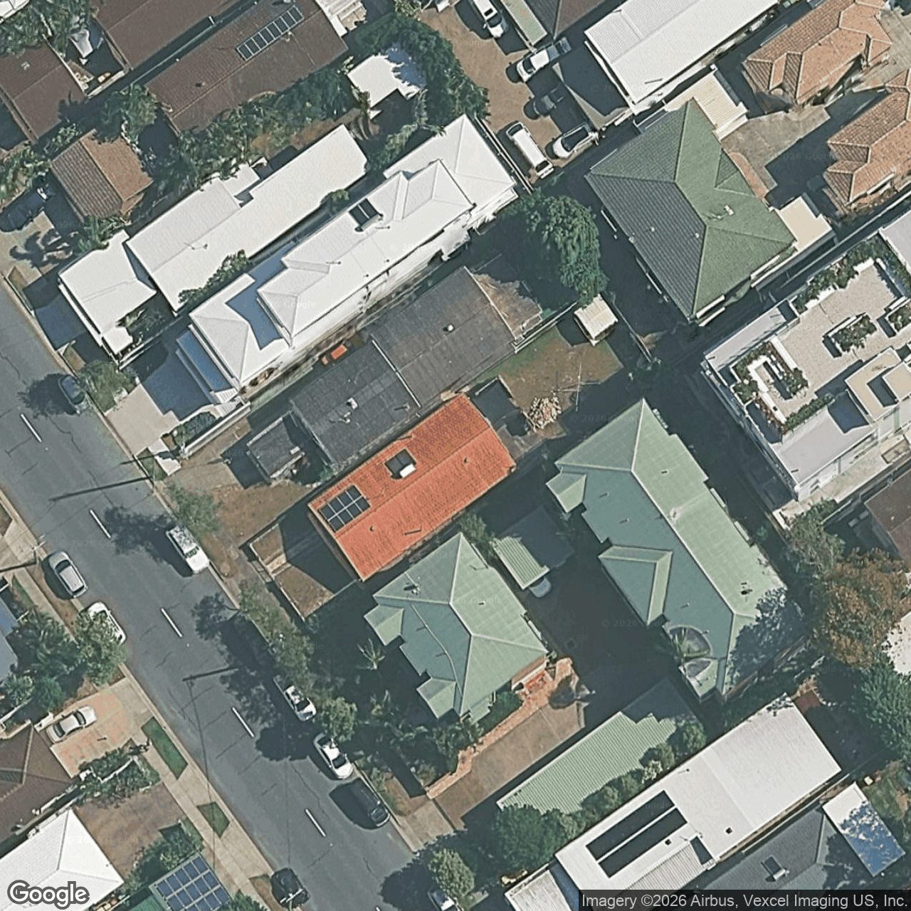 Aerial view of 97 Sunshine Parade, Miami QLD 4220