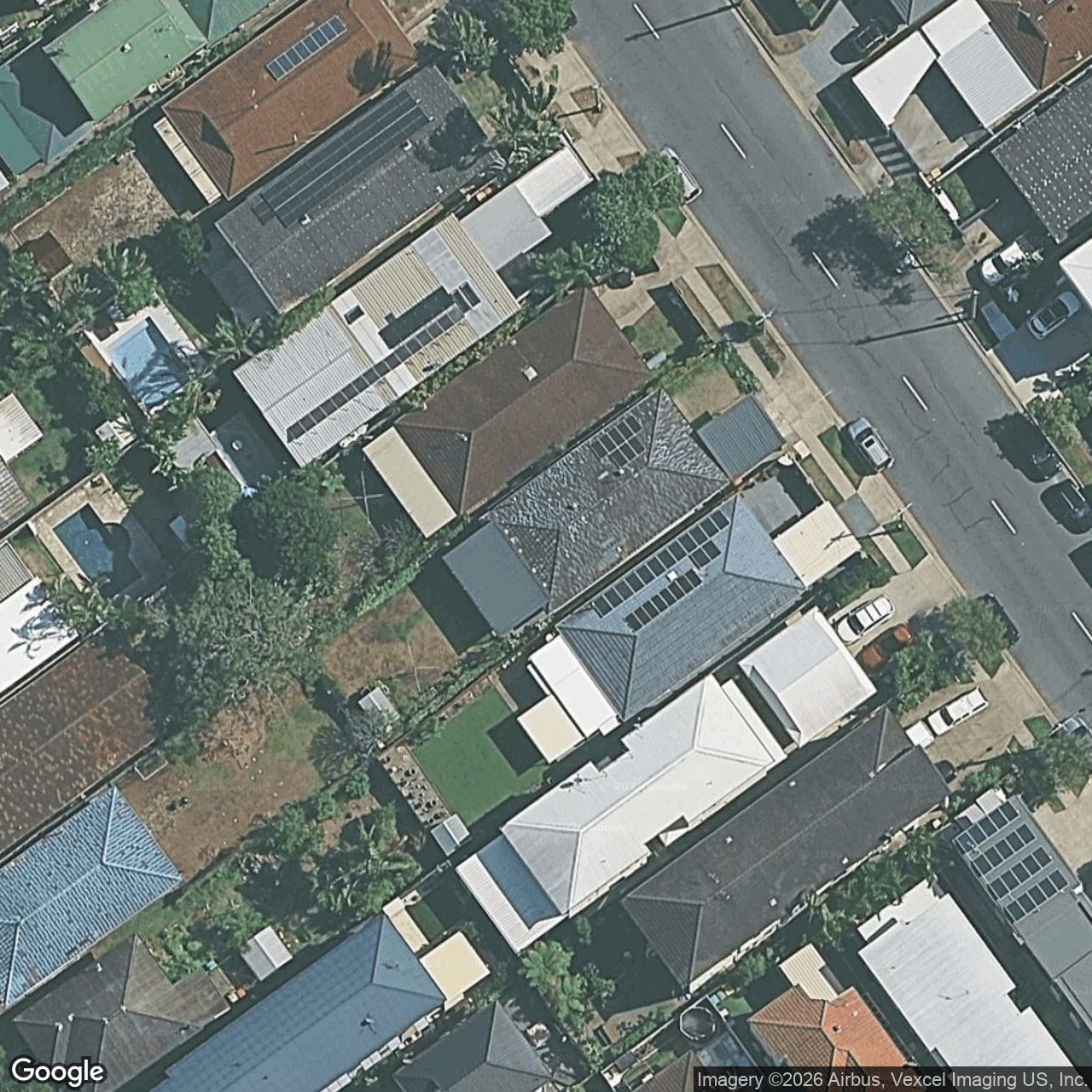 Aerial view of 98 Sunshine Parade, Miami QLD 4220