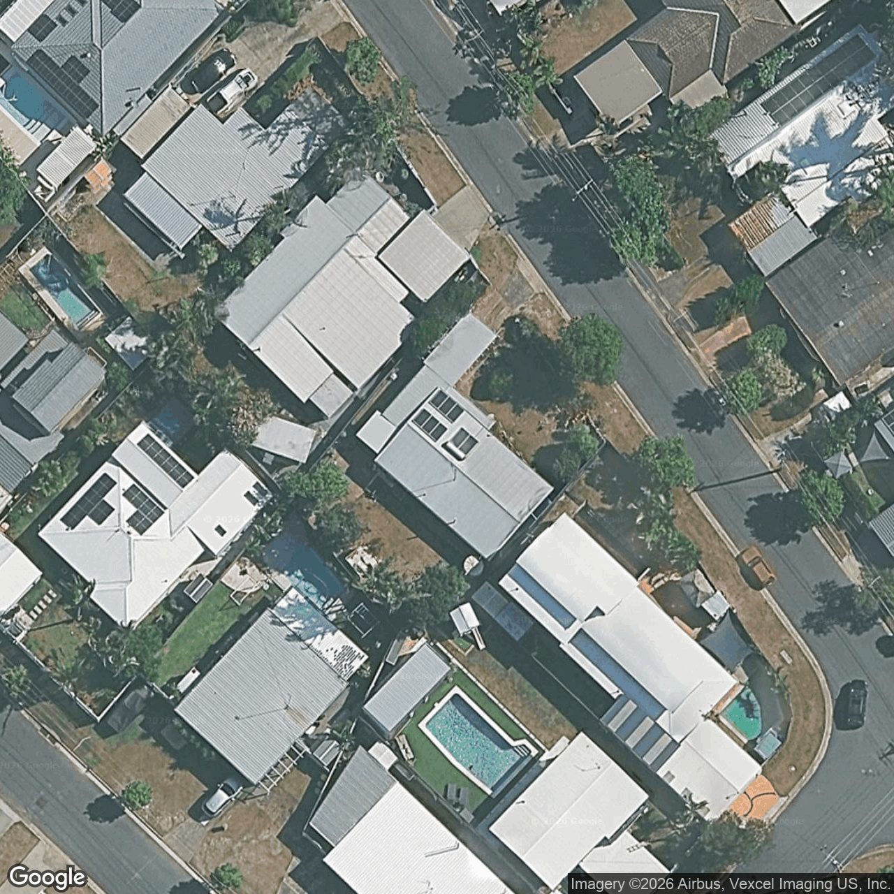 Aerial view of 16 Lesley Avenue, Miami QLD 4220