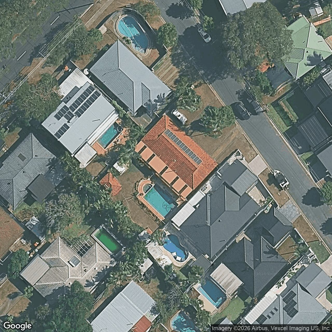 Aerial view of 4 Lesley Avenue, Miami QLD 4220