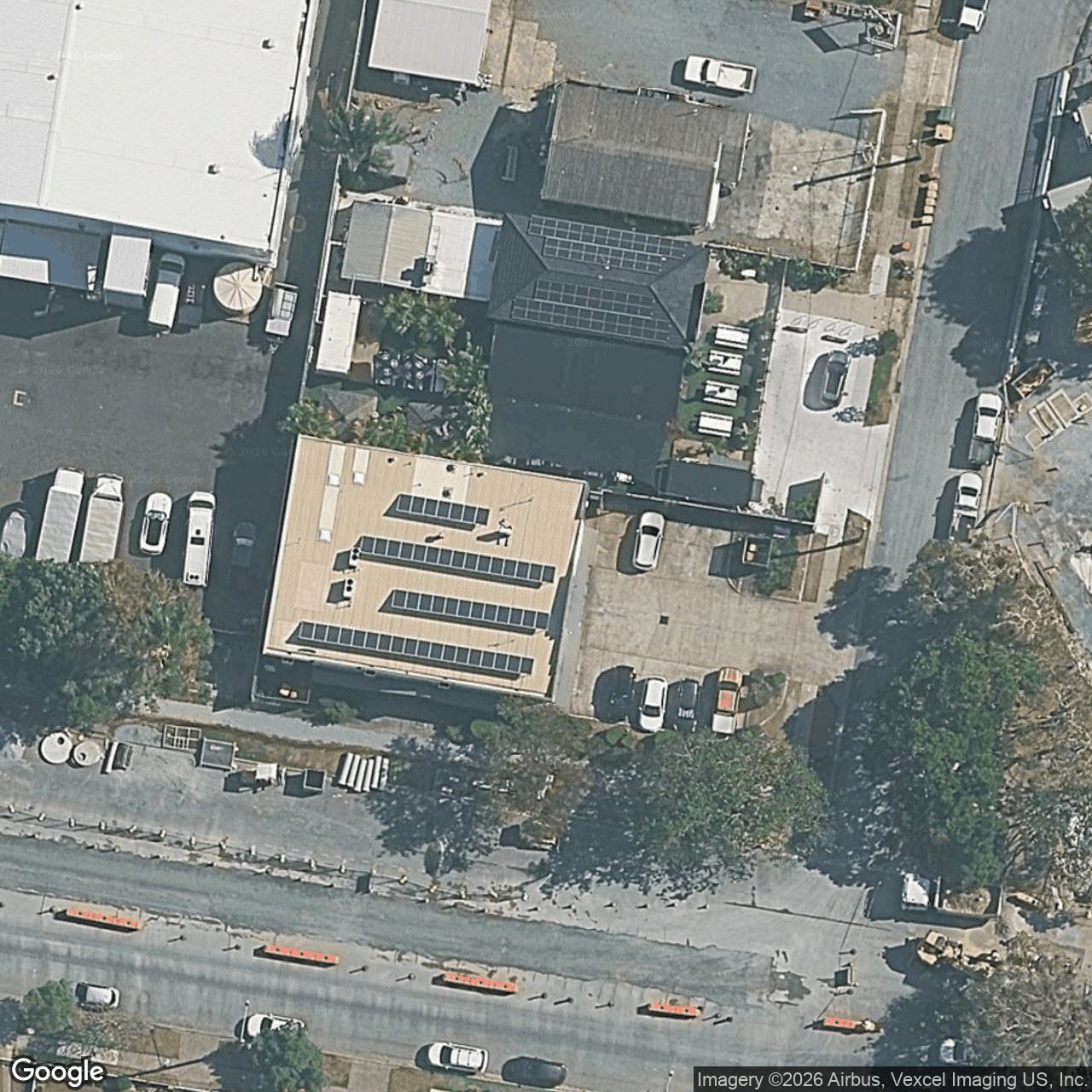 Aerial view of 4 Henchman Avenue, Miami QLD 4220