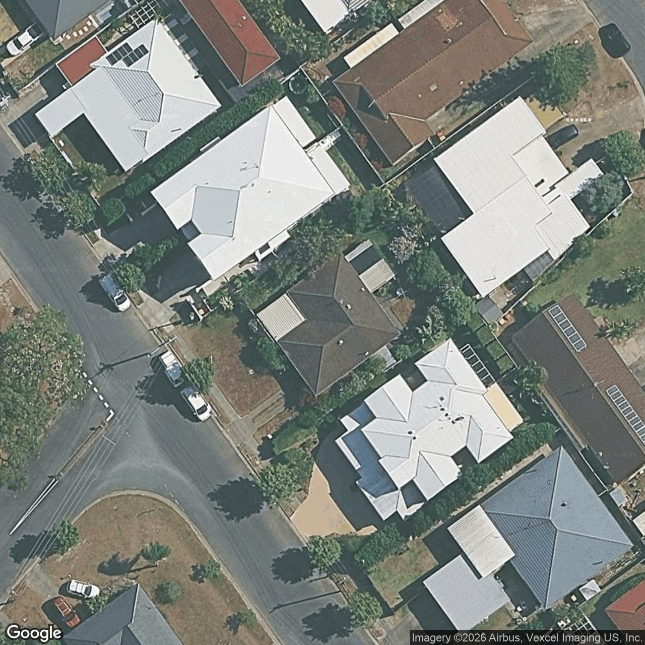 Aerial view of 9 Adams Avenue, Miami QLD 4220