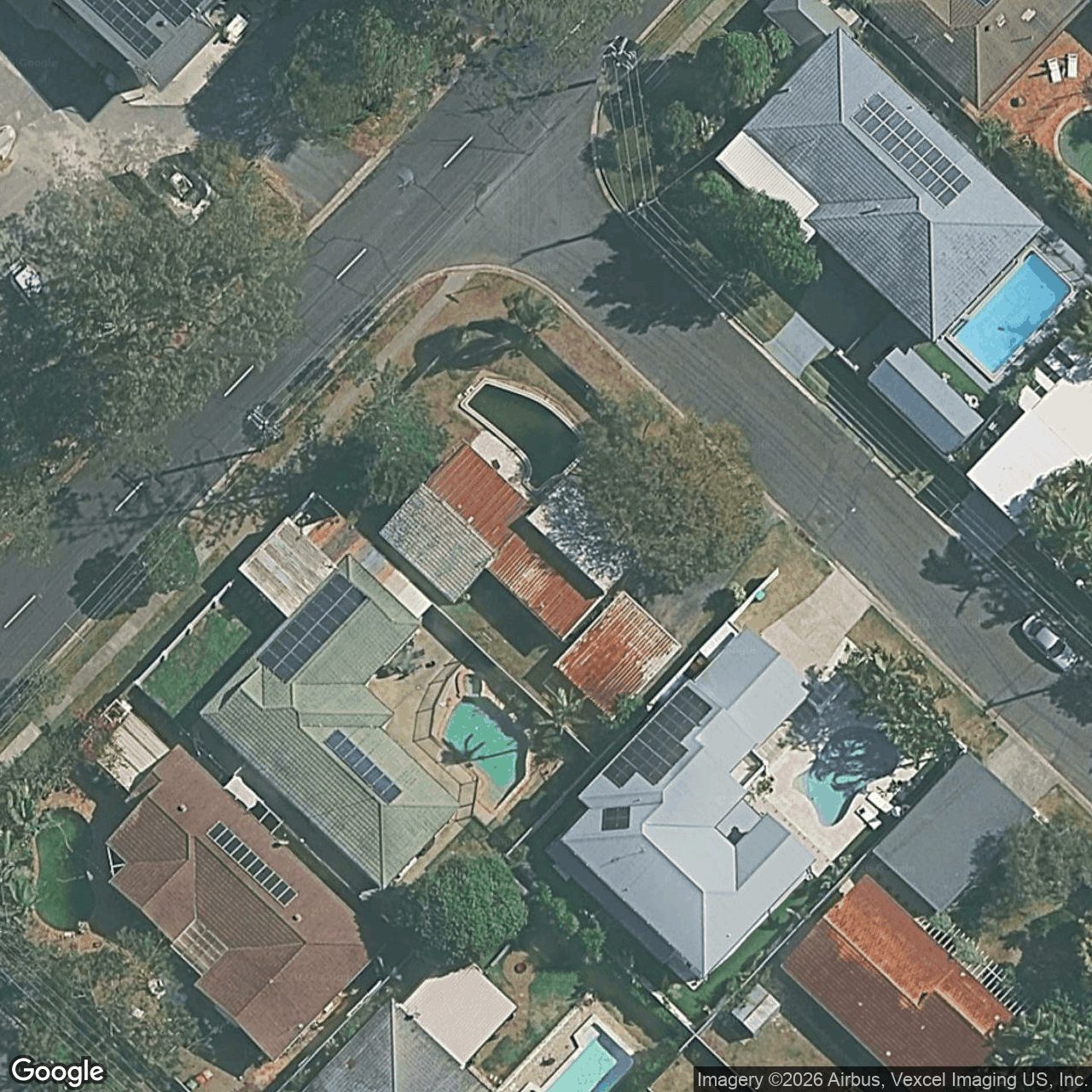 Aerial view of 76 Bardon Avenue, Miami QLD 4220