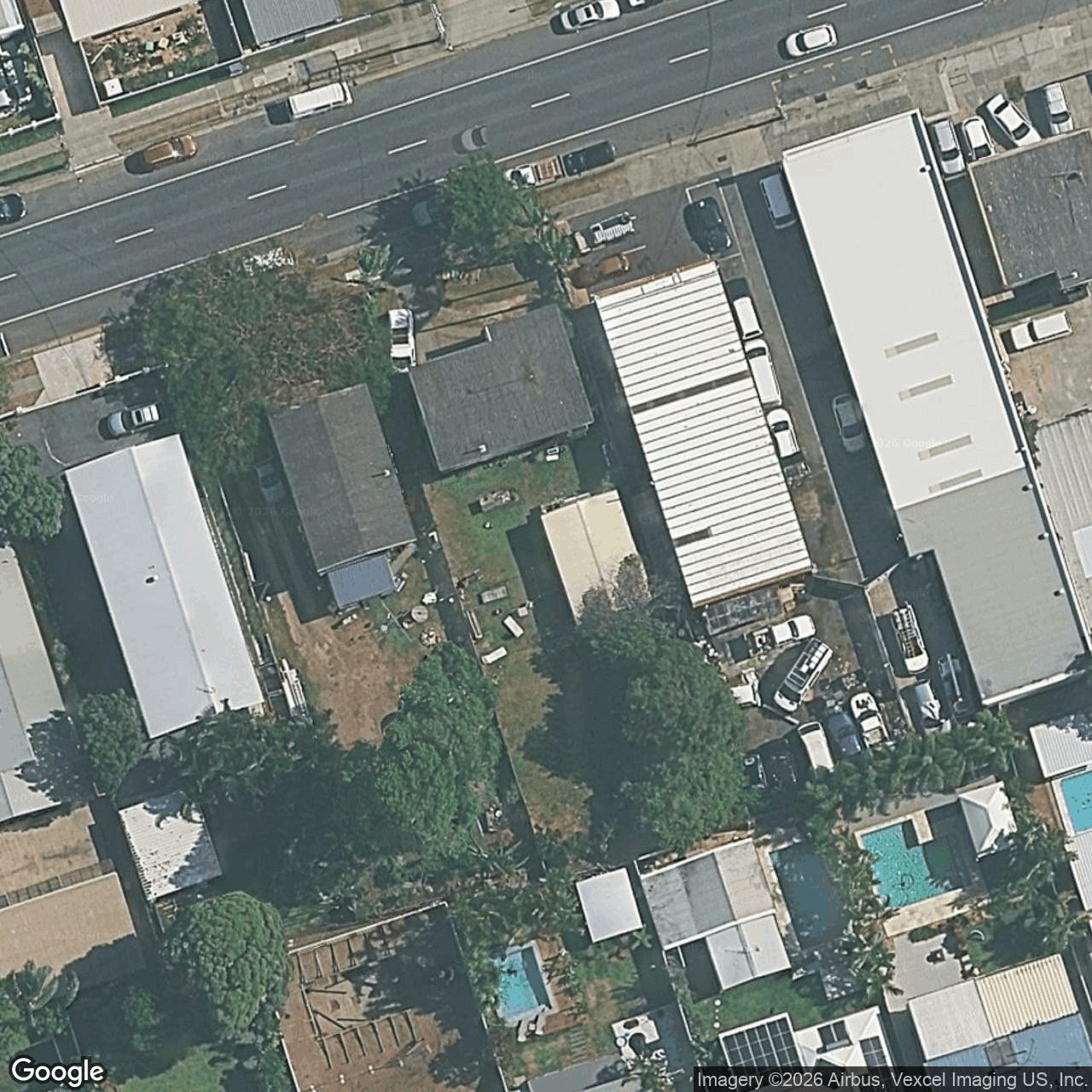 Aerial view of 30 Christine Avenue, Miami QLD 4220