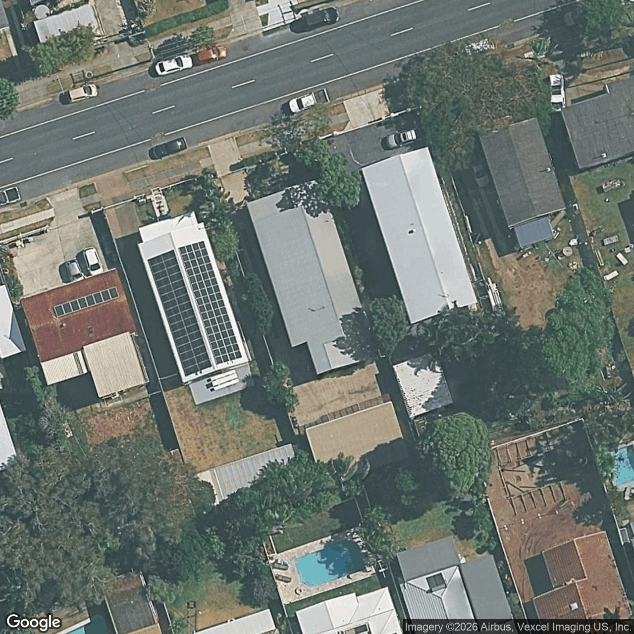 Aerial view of 36 Christine Avenue, Miami QLD 4220