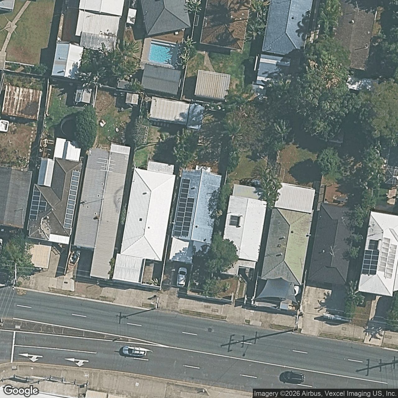 Aerial view of 37 Pacific Avenue, Miami QLD 4220