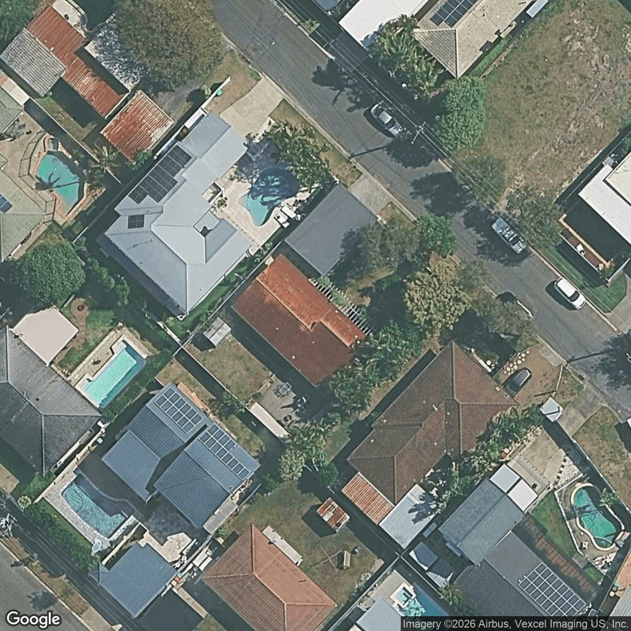Aerial view of 6 June Court, Miami QLD 4220
