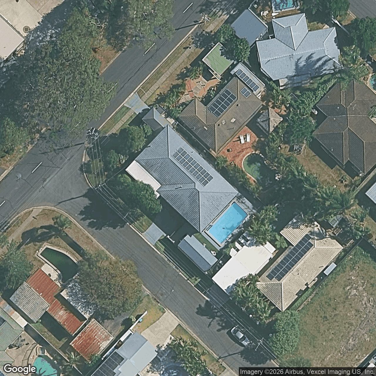 Aerial view of 1 June Court, Miami QLD 4220