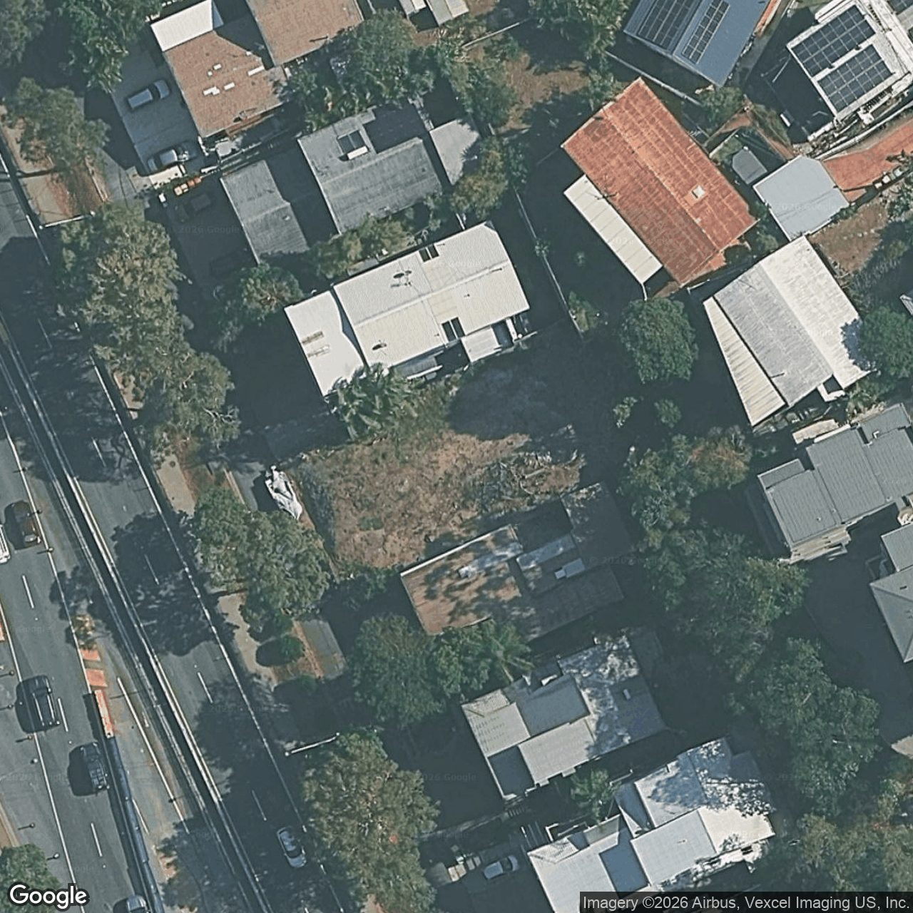 Aerial view of 2069 Gold Coast Highway, Miami QLD 4220