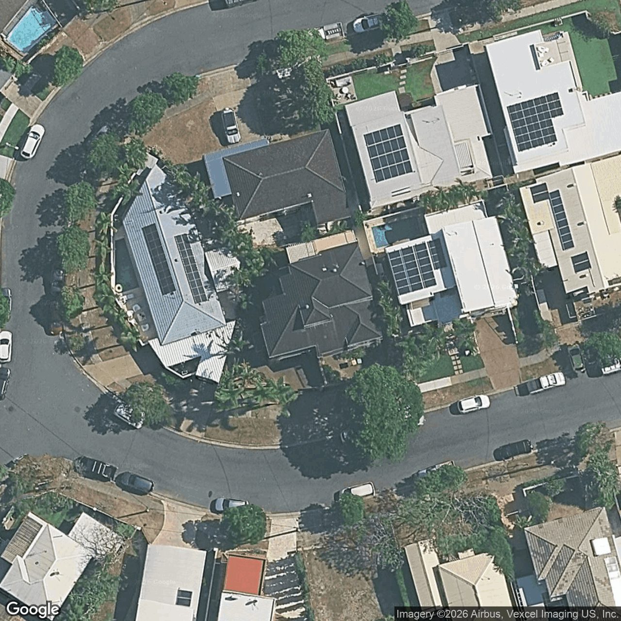 Aerial view of 5 Messines Crescent, Miami QLD 4220