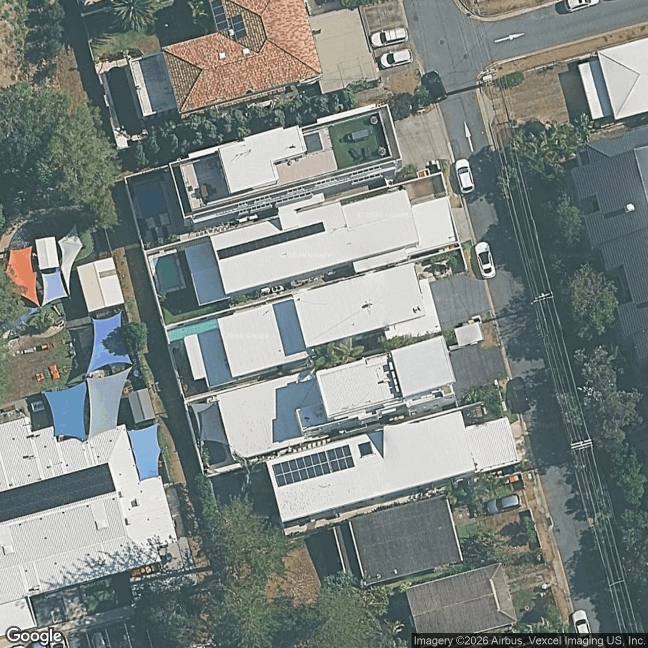 Aerial view of 22 Nagel Avenue, Miami QLD 4220