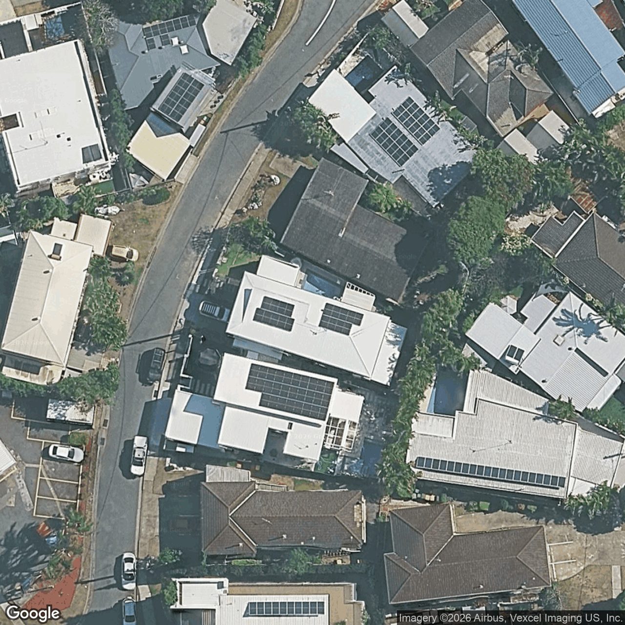 Aerial view of 6 Schuster Avenue, Miami QLD 4220