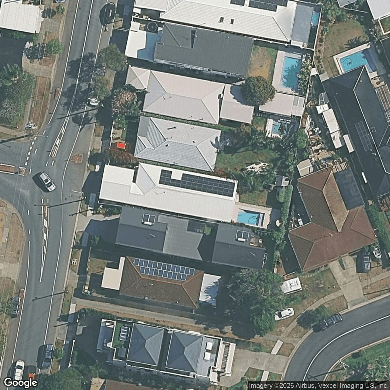 Aerial view of 49 Nobby Parade, Miami QLD 4220