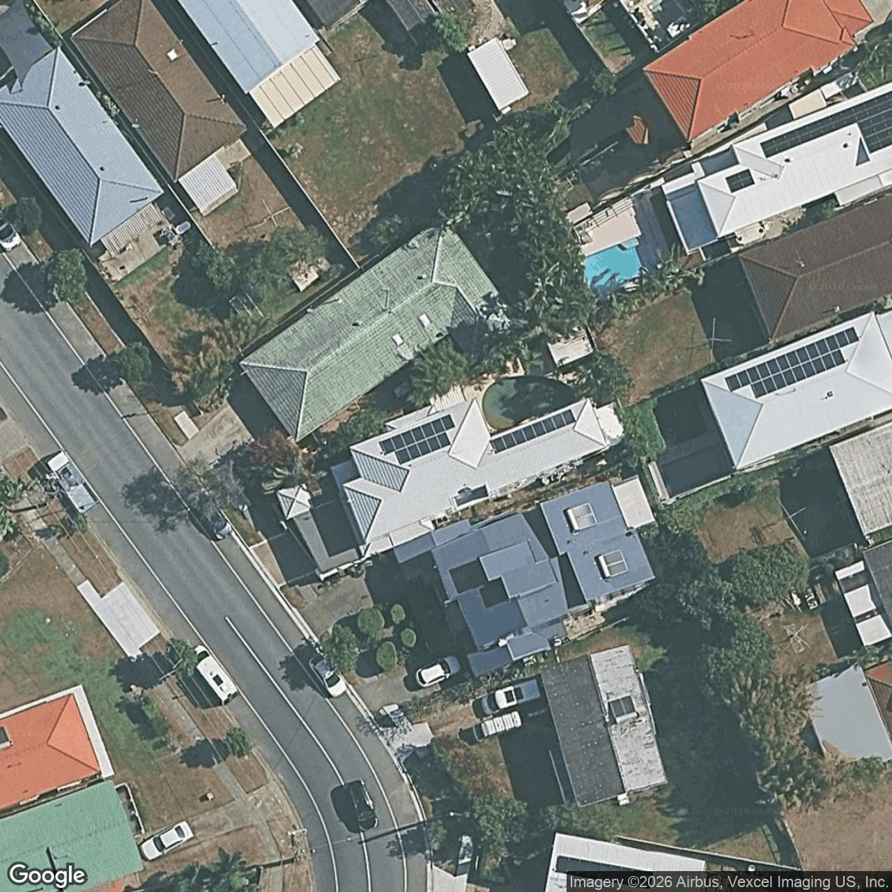 Aerial view of 69 Nobby Parade, Miami QLD 4220