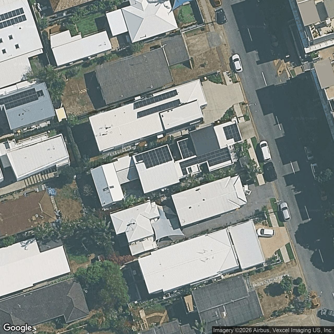 Aerial view of 18 Sunshine Parade, Miami QLD 4220