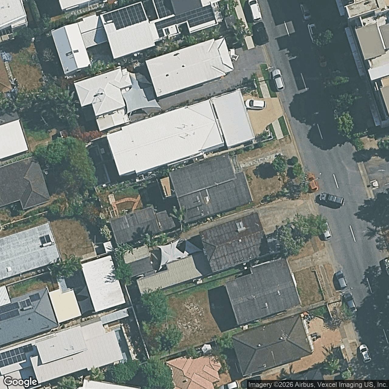 Aerial view of 12 Sunshine Parade, Miami QLD 4220